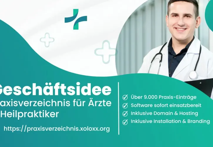 Online-Geschäftsidee: Branchenverzeichnis für Ärzte- und Heilpraktiker – Geld verdienen in der Gesundheitsbranche