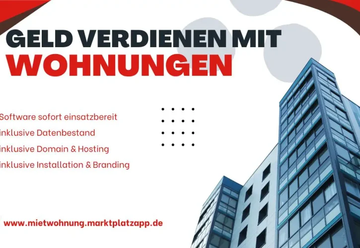 Online-Geschäftsidee: Verkaufsplattform Vermittlung von möblierten Wohnungen und Apartments