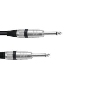OMNITRONIC Lautsprecherkabel Klinke 2x1,5 1,5m sw