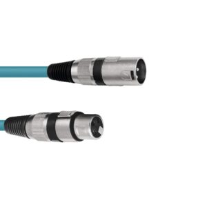 OMNITRONIC XLR Kabel 3pol 5m bl