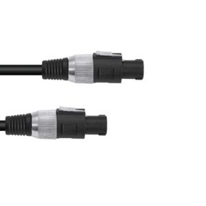 OMNITRONIC Lautsprecherkabel Speaker 2x2,5 5m sw