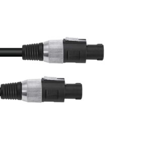 OMNITRONIC Lautsprecherkabel Speaker 2x2,5 20m sw