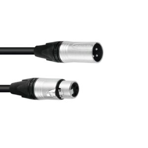 PSSO XLR Kabel 3pol 20m sw Neutrik