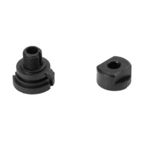 EUTRAC Montagenippel f?r Stromschienenadapter ?10,5mm/ ?13,5mm schwarz