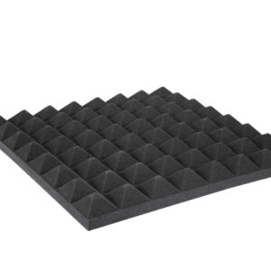 OMNITRONIC Akustikschaumstoff Pyramide 50mm, 50x50cm