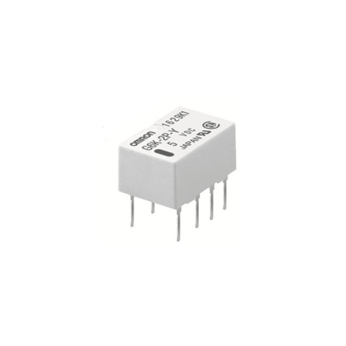 G6K-2P-Y 12VDC - 1A Miniaturrelais 2 Wechsler