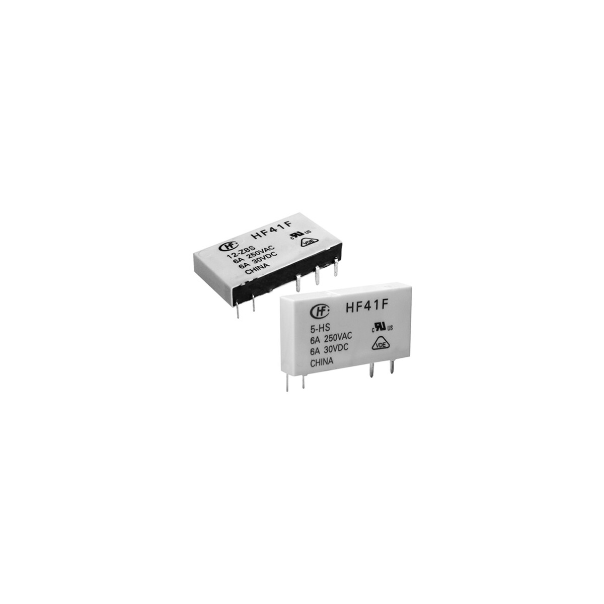 HF41F/12-ZS - Monostabiles Relais 12V DC 6A 1 Wechsler