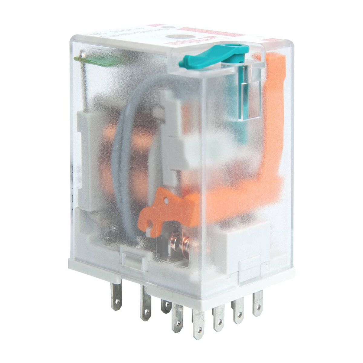 R4N-2014-23-1012-WT - 12V DC 6A Industrierelais 4 Wechsler