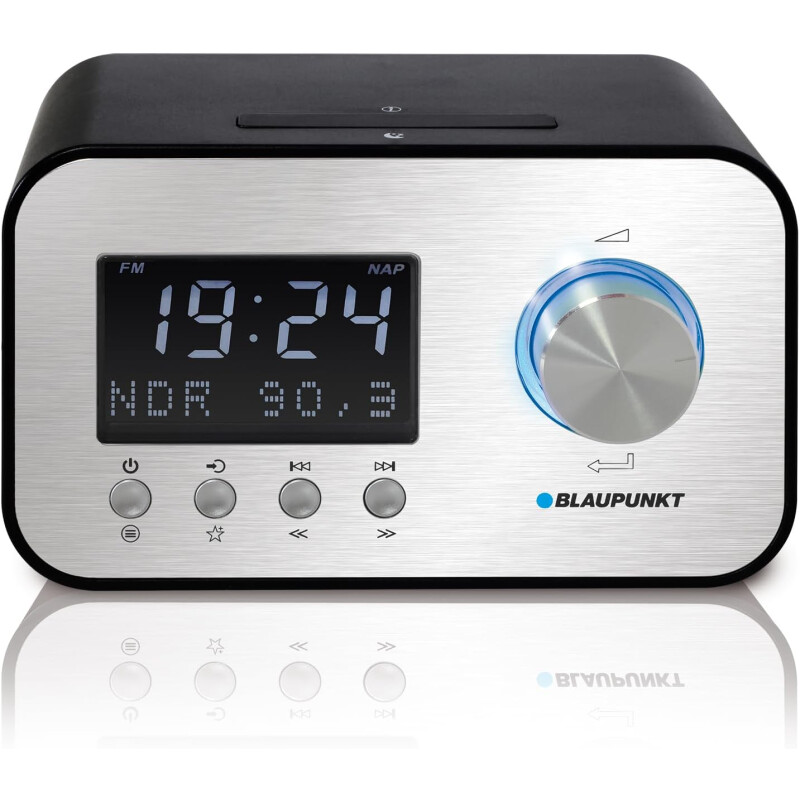 Radiowecker DAB+, Bluetooth,USB,Schwarz,Blaupunkt,CLRD40, NEU