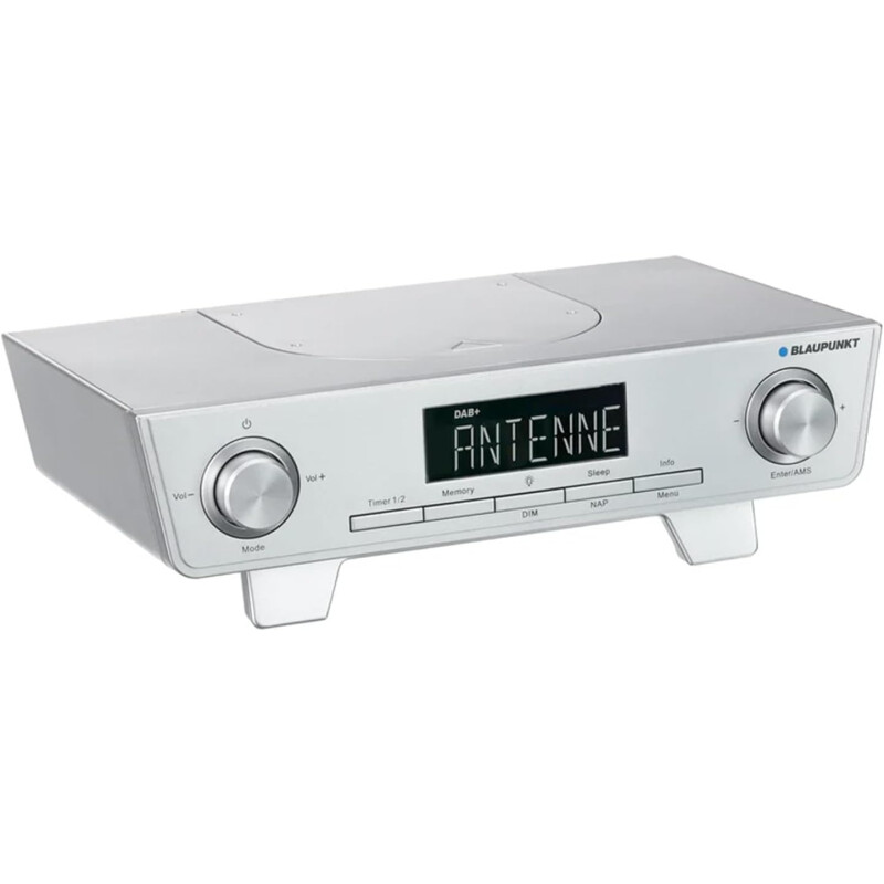 DAB+/UKW Küchenradio mit LED-Licht, Timer, Silber, Blaupunkt KRD 10 SV, NEUWARE