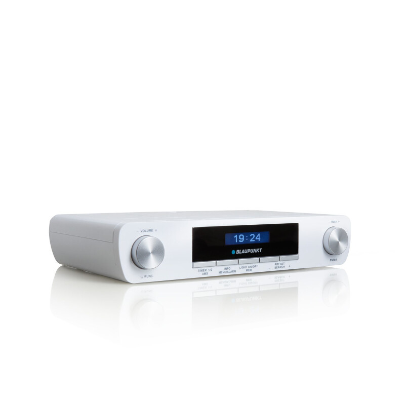 DAB+ / UKW Küchenradio weiß mit LED-Licht ,Timer, Blaupunkt KRD 20 WH , NEUWARE