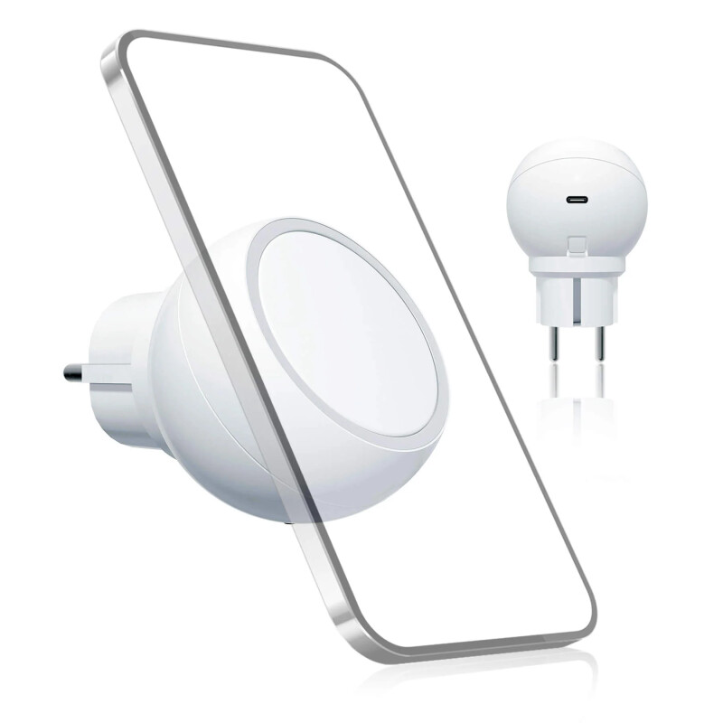 MAG 100 Blaupunkt Smart Wall Charger | MagSafe & USB-C | EU/US Stecker, NEUWARE