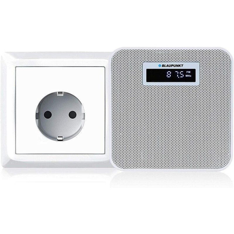 Steckdosenradio mit Bluetooth & Powerbank, PRB 100 WH, Blaupunkt, NEU