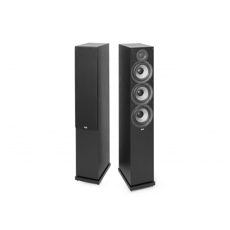 Standlautsprecher, Walnuss, Elac Debut 2.0, F6.2 (je Paar) NEU