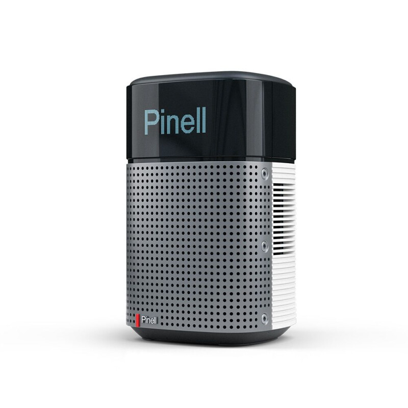 Pinell NORTH weiß 360°-Sound, DAB+, Internet Radio / WLAN, Bluetooth 5.0 eingebauter Akku für bis zu 15 Stunden