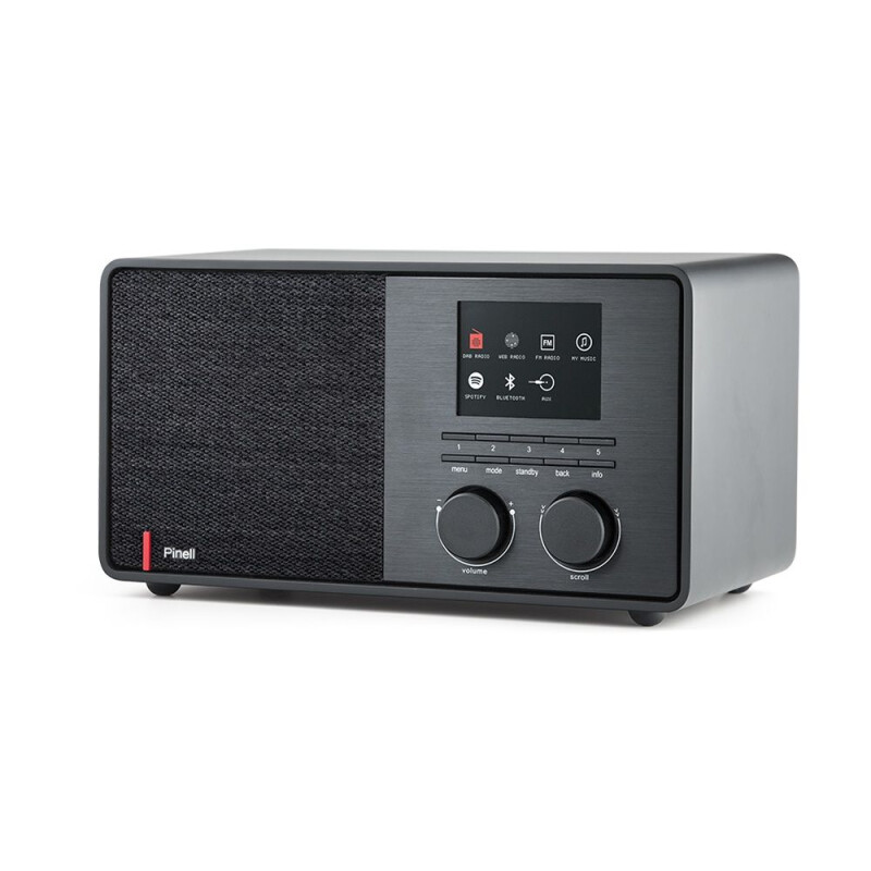 Pinell SUPER SOUND 301 schwarz SmartRadio mit FM, DAB, Internetradio und Podcast DAB+, Bluetooth Streaming
