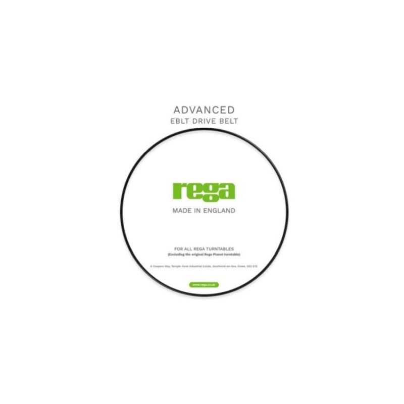 Rega Antriebsriemen EBLT Advanced schwarz für Plattenspieler