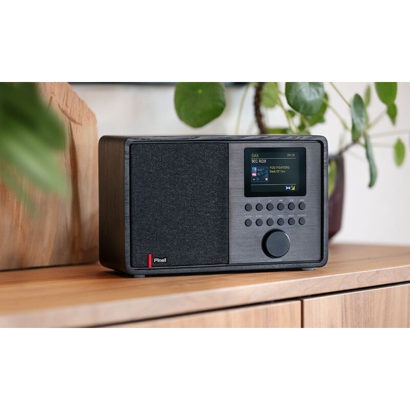 Pinell SUPER SOUND 202 schwarz Internet Radio, DAB+, BT 5.0